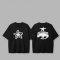 Paper Star Unisex Oversized T-Shirt Drop Shoulder