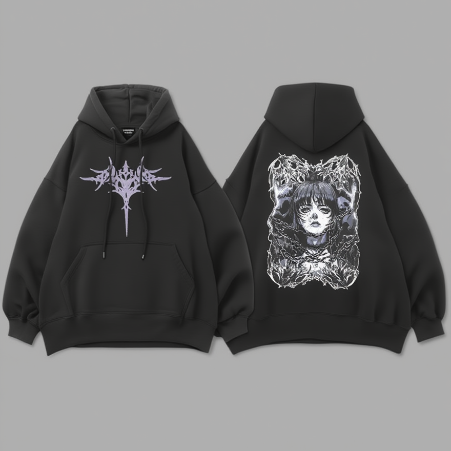 Goth Girl Unisex Hoodie